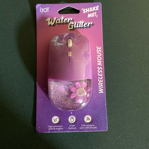 New iJoy Wireless Glitter Mouse - Picture 1 of 1